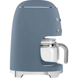 Smeg 50's Style Retro DCF02 Drip Filter Coffee Machine - Matte Storm Blue
