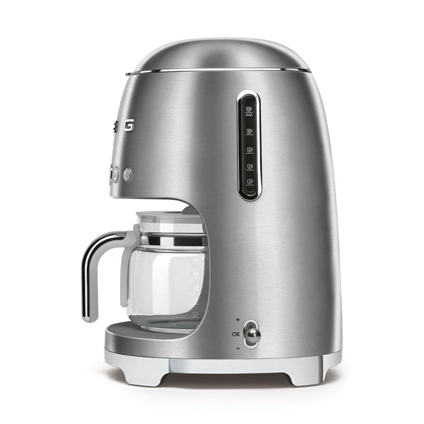 Smeg 50's Style Retro DCF02 Drip Filter Coffee Machine - Stainless Steel