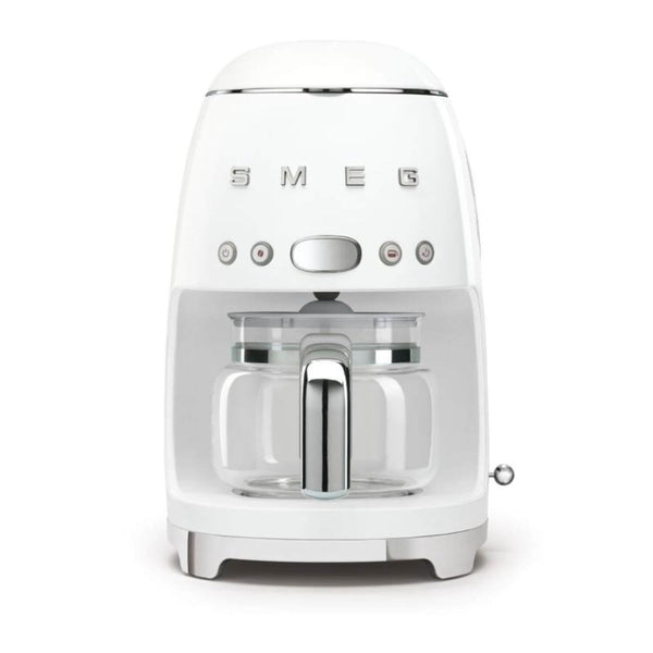 Smeg 50's Style Retro DCF02 Drip Filter Coffee Machine - White