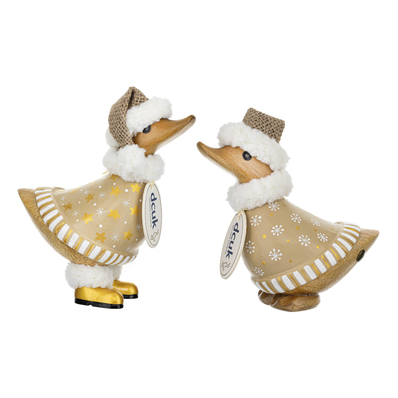 DCUK Gilded Caramel Christmas Ducky - Assorted