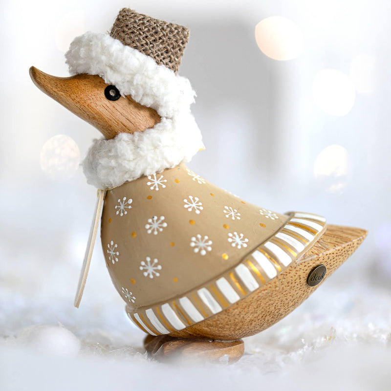 DCUK Gilded Caramel Christmas Ducky - Assorted