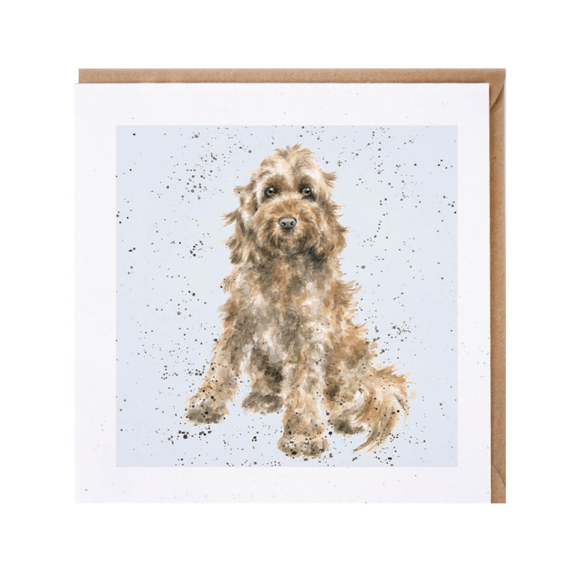 Wrendale Designs by Hannah Dale Cockapoo Card - Ruby