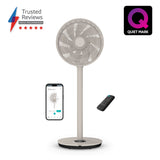 Duux Whisper Flex 2 Ultra Quiet Smart Fan With Remote Control - Stone