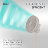 Duux Whisper Flex 2 Ultra Quiet Smart Fan With Remote Control - Stone