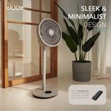 Duux Whisper Flex 2 Ultra Quiet Smart Fan With Remote Control - Stone