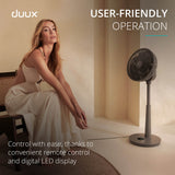 Duux Whisper 3 Ultra Quiet Standing Fan With Remote Control - Grey