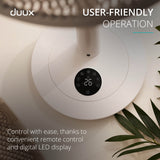 Duux Whisper 3 Ultra Quiet Standing Fan With Remote Control - White