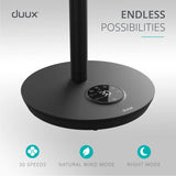 Duux Whisper Flex 2 Ultra Quiet Smart Fan With Remote Control - Black