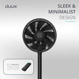Duux Whisper Flex 2 Ultra Quiet Smart Fan With Remote Control - Black