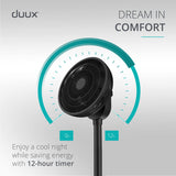 Duux Whisper Flex 2 Ultra Quiet Smart Fan With Remote Control - Black