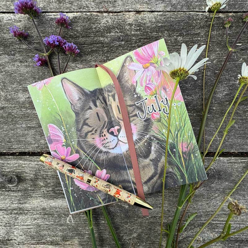 Alex Clark 2026 Pocket Diary - Charismatic Cats