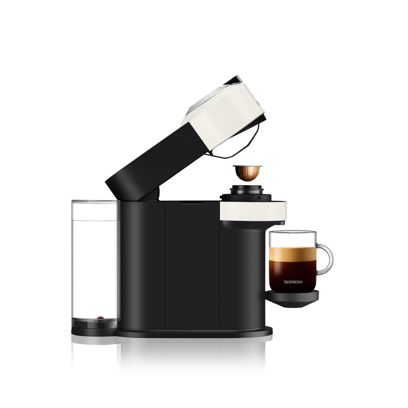 De'Longhi EN120.WAE Nespresso Vertuo Next Coffee Machine + Aeroccino Milk Frother - White