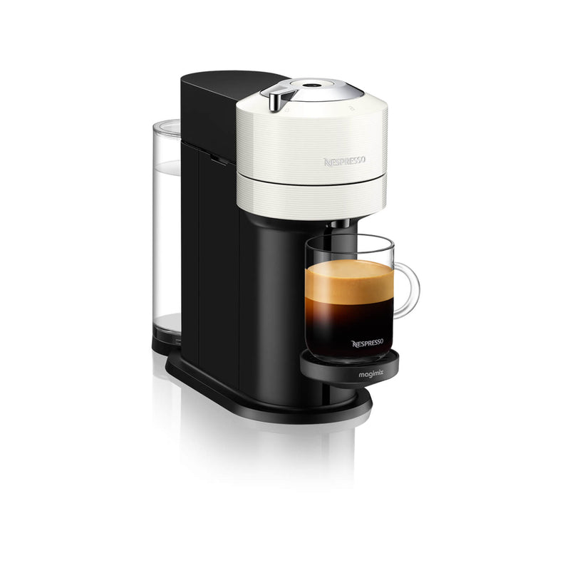 De'Longhi EN120.WAE Nespresso Vertuo Next Coffee Machine + Aeroccino Milk Frother - White