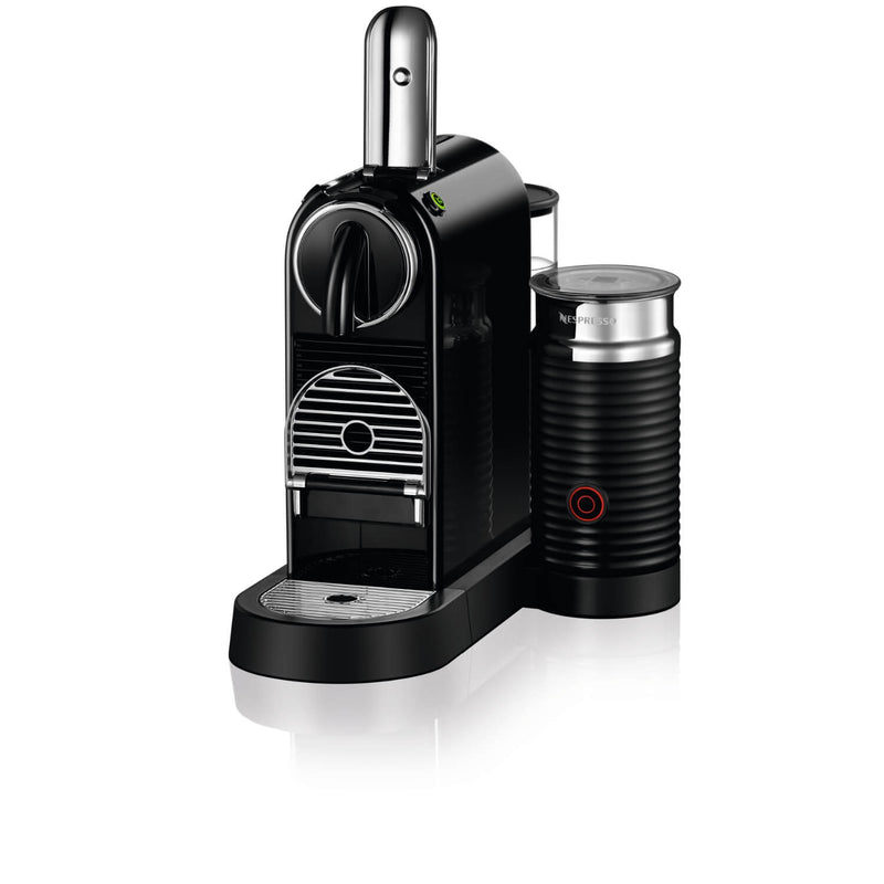 De'Longhi EN267.BAE Nespresso CitiZ Capsule Espresso Coffee Machine + Aeroccino Milk Frother - Black