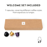De'Longhi EN267.BAE Nespresso CitiZ Capsule Espresso Coffee Machine + Aeroccino Milk Frother - Black