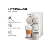 De'Longhi EN510.W Nespresso Lattissima One Capsule Espresso Coffee Machine - White