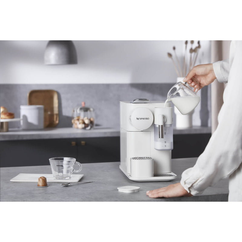 De'Longhi EN510.W Nespresso Lattissima One Capsule Espresso Coffee Machine - White