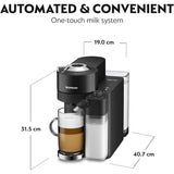 De'Longhi Nespresso ENV300.B Vertuo Lattissima Espresso Coffee Machine with Automatic Milk Frother - Black