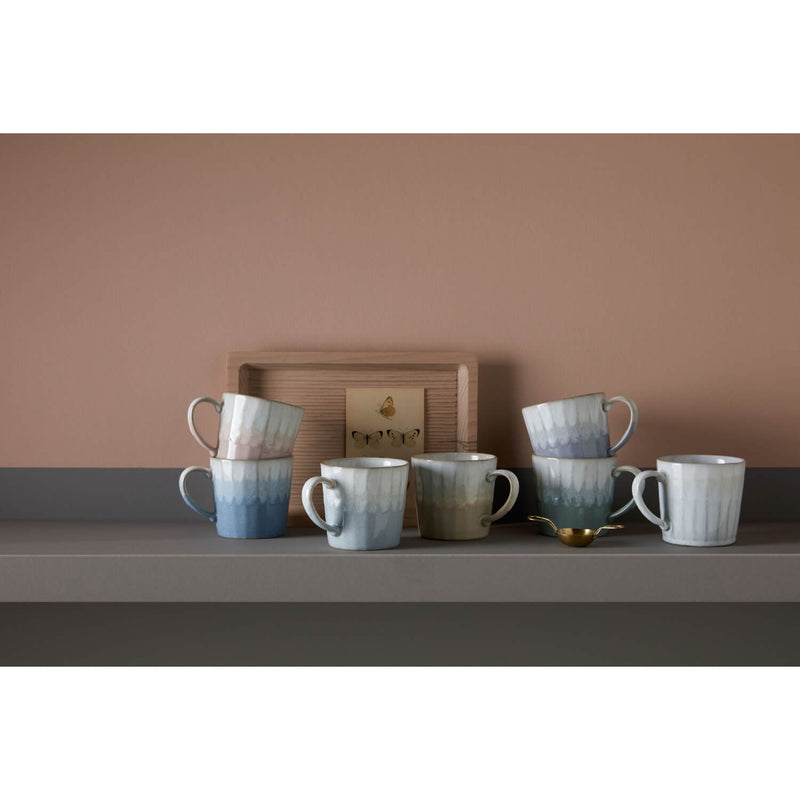 Denby Stoneware 400ml Reactive Mug - White