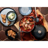 Denby Stoneware 23cm Straight Round Oven Dish / Serving Tray - Halo