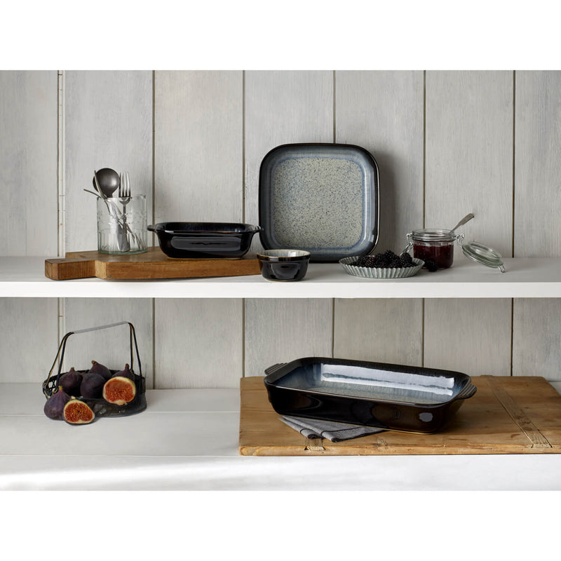 Denby Stoneware 21.5cm Small Rectangular Oven Dish - Halo