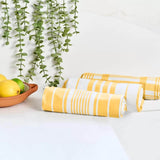 Dexam Love Colour Set of 3 Extra Large Tea Towels - Ochre