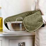 Dexam Love Colour Double Oven Glove - Olive Green