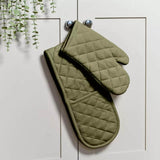 Dexam Love Colour Double Oven Glove - Olive Green