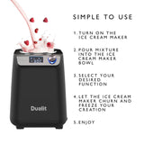 Dualit 88670 1.2 Litre Ice Cream Maker - Black