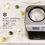 Dualit 88670 1.2 Litre Ice Cream Maker - Black