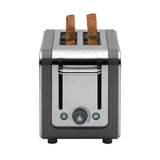 Dualit Architect 1.5 Litre Jug Kettle & 2-Slice Toaster Set - Grey & Stainless Steel