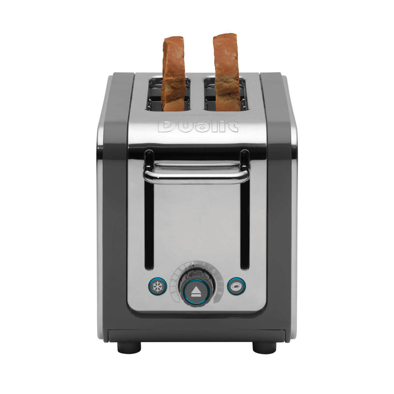 Dualit Architect 1.5 Litre Jug Kettle & 2-Slice Toaster Set - Grey & Stainless Steel