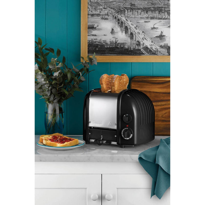 Dualit Classic Vario AWS 20433 2 Slice Toaster - Matt Black