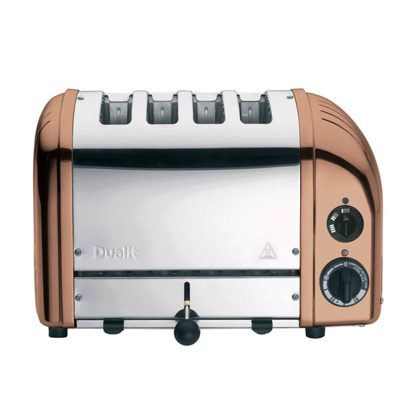 Dualit Classic Vario AWS 47450 4 Slot Toaster - Copper & Chrome