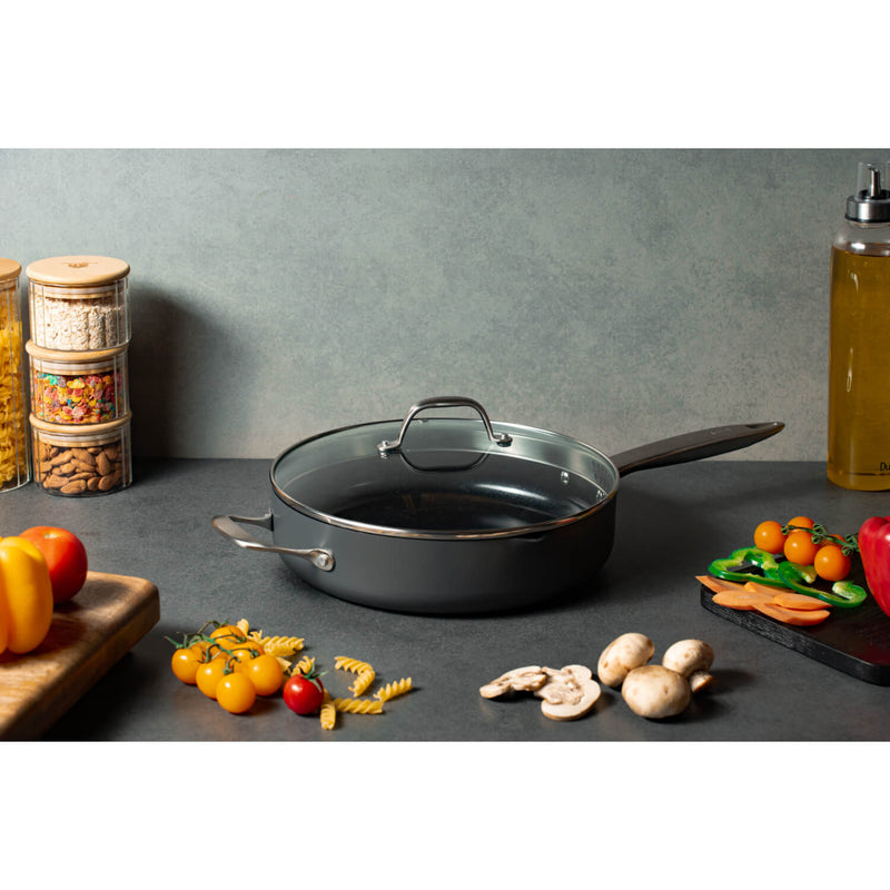 Zyliss Ultimate Pro 28cm Ceramic Non-Stick Sauté Pan With Lid