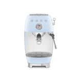 Smeg 50's Style Retro ECF03 Espresso & Cold Brew Coffee Machine - Pastel Blue