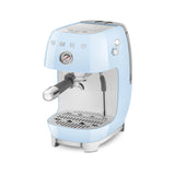 Smeg 50's Style Retro ECF03 Espresso & Cold Brew Coffee Machine - Pastel Blue