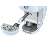 Smeg 50's Style Retro ECF03 Espresso & Cold Brew Coffee Machine - Pastel Blue