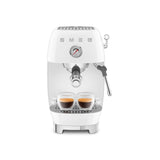 Smeg 50's Style Retro ECF03 Espresso & Cold Brew Coffee Machine - White