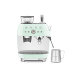 Smeg 50s Style Retro EGF03 Bean-to-Cup Espresso Coffee Machine - Pastel Green