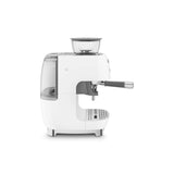 Smeg 50s Style Retro EGF03 Bean-to-Cup Espresso Coffee Machine - White