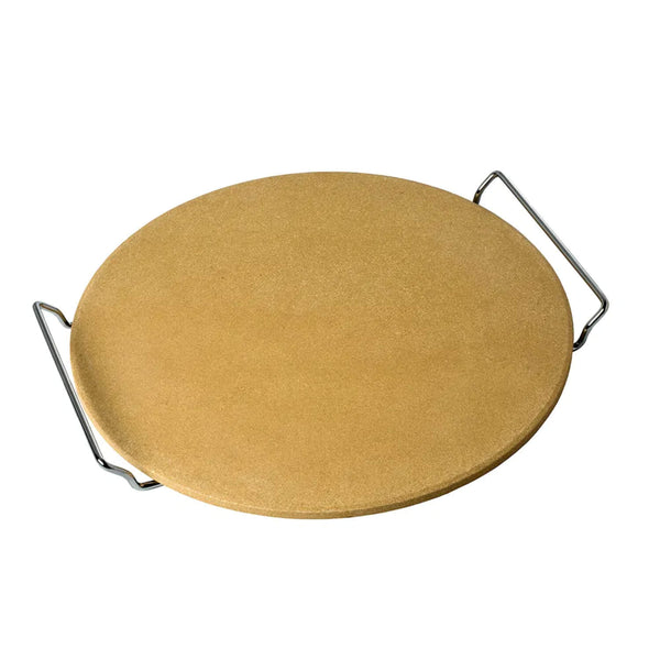 Eddingtons Ranch 13cm BBQ & Woodfire Pizza Stone with Chrome Stand