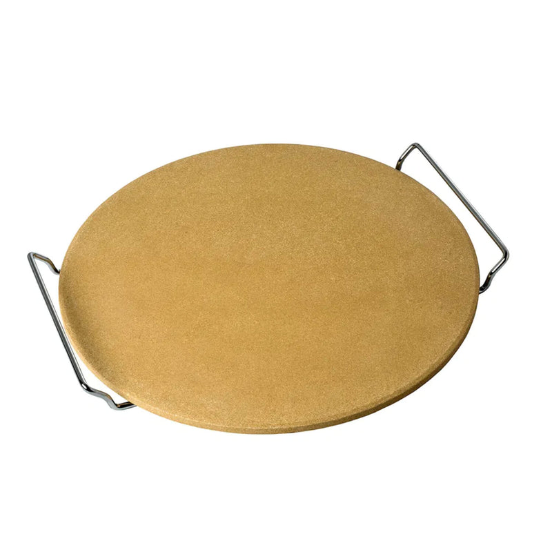 Eddingtons Ranch 13cm BBQ & Woodfire Pizza Stone with Chrome Stand