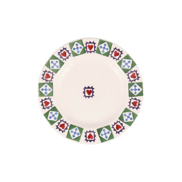 Emma Bridgewater Christmas 16cm Small Side Plate - Christmas Quilt