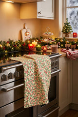 Emma Bridgewater Christmas Tea Towel 100% Cotton Tea Towel - HoHoHo