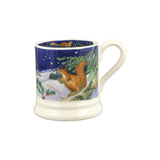 Emma Bridgewater Festive Half Pint Mug - Midnight Squirrel