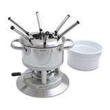 Swissmar Arosa 11-Piece Stainless Steel Fondue Set