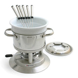 Swissmar Arosa 11-Piece Stainless Steel Fondue Set