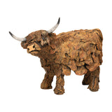 Wrendale Designs by Hannah Dale Hand-Sculpted Highland Cow Figurine - Gordon