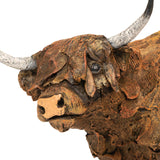 Wrendale Designs by Hannah Dale Hand-Sculpted Highland Cow Figurine - Gordon